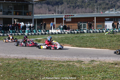 04 & 05/03/2023 : 1ère manche du Championnat du Sud à Alès (photos Stéphane Agnus) 2023 — karting