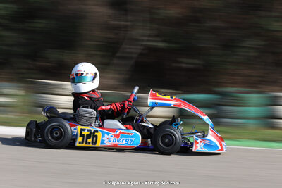Arthur BENOIT — 04 & 05/03/2023 : 1ère manche du Championnat du Sud à Alès (photos Stéphane Agnus) 2023 — karting