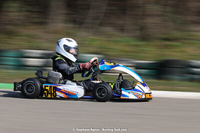 04 & 05/03/2023 : 1ère manche du Championnat du Sud à Alès (photos Stéphane Agnus) 2023 — karting