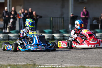 Oscar PY, Yohan SOGUEL — 04 & 05/03/2023 : 1ère manche du Championnat du Sud à Alès (photos Stéphane Agnus) 2023 — karting