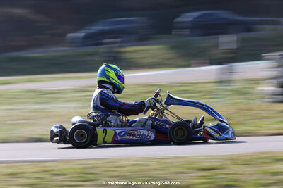 Yohan SOGUEL — 04 & 05/03/2023 : 1ère manche du Championnat du Sud à Alès (photos Stéphane Agnus) 2023 — karting