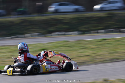 Oscar PY — 04 & 05/03/2023 : 1ère manche du Championnat du Sud à Alès (photos Stéphane Agnus) 2023 — karting