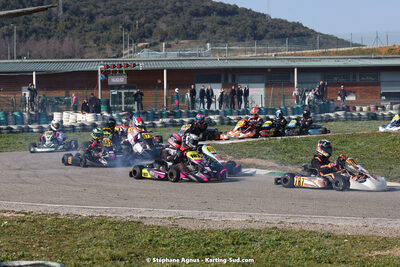 04 & 05/03/2023 : 1ère manche du Championnat du Sud à Alès (photos Stéphane Agnus) 2023 — karting