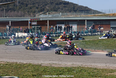 04 & 05/03/2023 : 1ère manche du Championnat du Sud à Alès (photos Stéphane Agnus) 2023 — karting