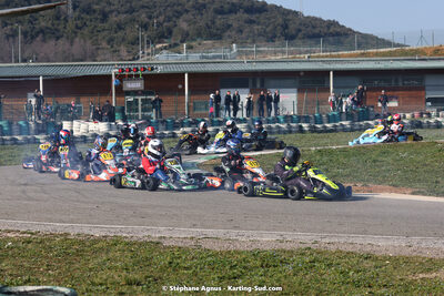 04 & 05/03/2023 : 1ère manche du Championnat du Sud à Alès (photos Stéphane Agnus) 2023 — karting