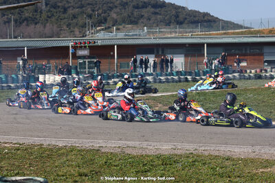 04 & 05/03/2023 : 1ère manche du Championnat du Sud à Alès (photos Stéphane Agnus) 2023 — karting