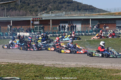 04 & 05/03/2023 : 1ère manche du Championnat du Sud à Alès (photos Stéphane Agnus) 2023 — karting