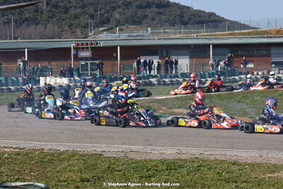 04 & 05/03/2023 : 1ère manche du Championnat du Sud à Alès (photos Stéphane Agnus) 2023 — karting