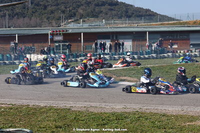 04 & 05/03/2023 : 1ère manche du Championnat du Sud à Alès (photos Stéphane Agnus) 2023 — karting