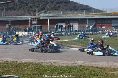 04 & 05/03/2023 : 1ère manche du Championnat du Sud à Alès (photos Stéphane Agnus) 2023 — karting