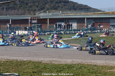 04 & 05/03/2023 : 1ère manche du Championnat du Sud à Alès (photos Stéphane Agnus) 2023 — karting