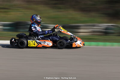 04 & 05/03/2023 : 1ère manche du Championnat du Sud à Alès (photos Stéphane Agnus) 2023 — karting