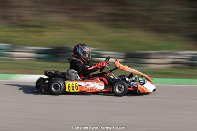 04 & 05/03/2023 : 1ère manche du Championnat du Sud à Alès (photos Stéphane Agnus) 2023 — karting