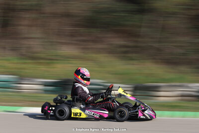 04 & 05/03/2023 : 1ère manche du Championnat du Sud à Alès (photos Stéphane Agnus) 2023 — karting