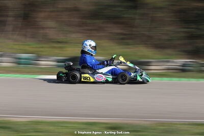 04 & 05/03/2023 : 1ère manche du Championnat du Sud à Alès (photos Stéphane Agnus) 2023 — karting
