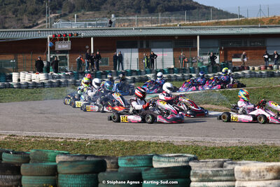 04 & 05/03/2023 : 1ère manche du Championnat du Sud à Alès (photos Stéphane Agnus) 2023 — karting