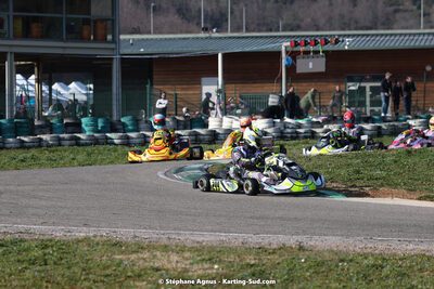 04 & 05/03/2023 : 1ère manche du Championnat du Sud à Alès (photos Stéphane Agnus) 2023 — karting