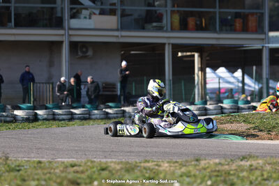 Steven SERVANT — 04 & 05/03/2023 : 1ère manche du Championnat du Sud à Alès (photos Stéphane Agnus) 2023 — karting