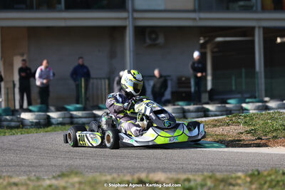 Steven SERVANT — 04 & 05/03/2023 : 1ère manche du Championnat du Sud à Alès (photos Stéphane Agnus) 2023 — karting