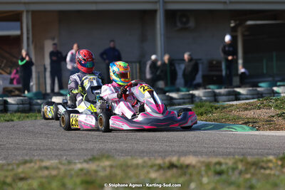 Alan LANFRAY — 04 & 05/03/2023 : 1ère manche du Championnat du Sud à Alès (photos Stéphane Agnus) 2023 — karting