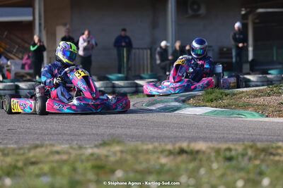 Alexis LECHIEN — 04 & 05/03/2023 : 1ère manche du Championnat du Sud à Alès (photos Stéphane Agnus) 2023 — karting