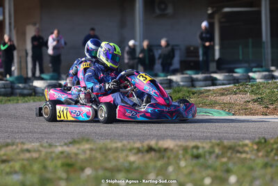 Alexis LECHIEN — 04 & 05/03/2023 : 1ère manche du Championnat du Sud à Alès (photos Stéphane Agnus) 2023 — karting