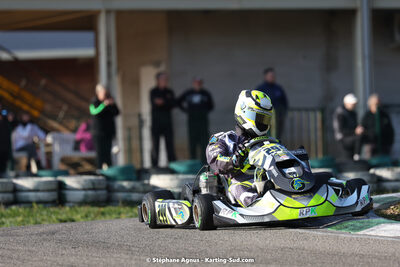 Steven SERVANT — 04 & 05/03/2023 : 1ère manche du Championnat du Sud à Alès (photos Stéphane Agnus) 2023 — karting