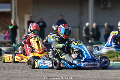 Axel BOYER — 04 & 05/03/2023 : 1ère manche du Championnat du Sud à Alès (photos Stéphane Agnus) 2023 — karting