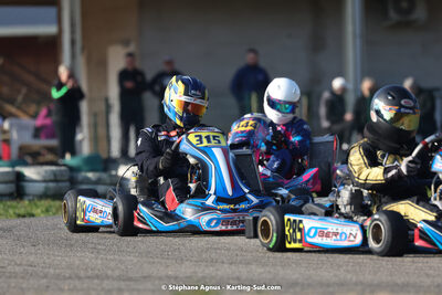 Sébastien ANDRES — 04 & 05/03/2023 : 1ère manche du Championnat du Sud à Alès (photos Stéphane Agnus) 2023 — karting