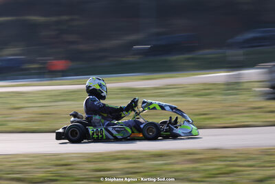 Steven SERVANT — 04 & 05/03/2023 : 1ère manche du Championnat du Sud à Alès (photos Stéphane Agnus) 2023 — karting