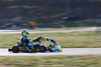Patrick BRIVE — 04 & 05/03/2023 : 1ère manche du Championnat du Sud à Alès (photos Stéphane Agnus) 2023 — karting