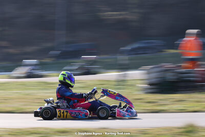 04 & 05/03/2023 : 1ère manche du Championnat du Sud à Alès (photos Stéphane Agnus) 2023 — karting