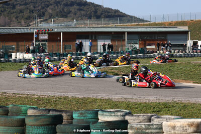 04 & 05/03/2023 : 1ère manche du Championnat du Sud à Alès (photos Stéphane Agnus) 2023 — karting