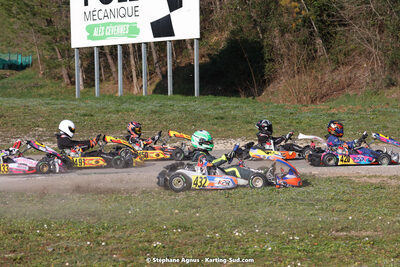 04 & 05/03/2023 : 1ère manche du Championnat du Sud à Alès (photos Stéphane Agnus) 2023 — karting