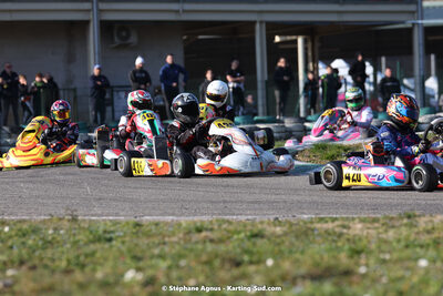 04 & 05/03/2023 : 1ère manche du Championnat du Sud à Alès (photos Stéphane Agnus) 2023 — karting