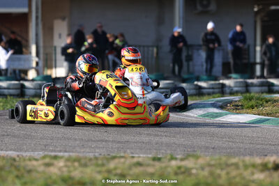 Tyméo CIAMA — 04 & 05/03/2023 : 1ère manche du Championnat du Sud à Alès (photos Stéphane Agnus) 2023 — karting
