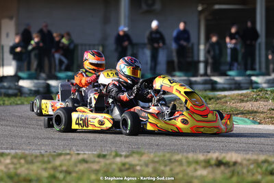 Tyméo CIAMA — 04 & 05/03/2023 : 1ère manche du Championnat du Sud à Alès (photos Stéphane Agnus) 2023 — karting