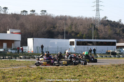 04 & 05/03/2023 : 1ère manche du Championnat du Sud à Alès (photos Stéphane Agnus) 2023 — karting