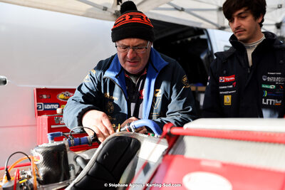 Enzo GUIBBERT, Luc PORTARIES — 04 & 05/03/2023 : 1ère manche du Championnat du Sud à Alès (photos Stéphane Agnus) 2023 — karting