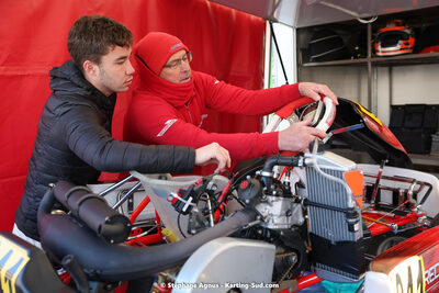 Bernard MARTY — 04 & 05/03/2023 : 1ère manche du Championnat du Sud à Alès (photos Stéphane Agnus) 2023 — karting