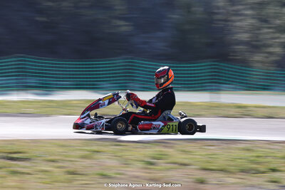 Mathis BARRAULT — 04 & 05/03/2023 : 1ère manche du Championnat du Sud à Alès (photos Stéphane Agnus) 2023 — karting