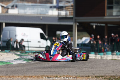 Ghiless JEANNEY — 04 & 05/03/2023 : 1ère manche du Championnat du Sud à Alès (photos Stéphane Agnus) 2023 — karting