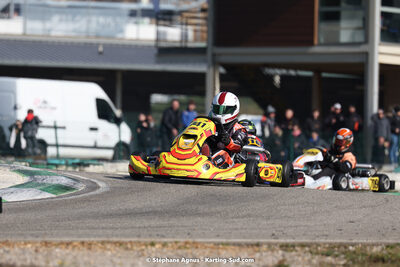 Louka MICHEL — 04 & 05/03/2023 : 1ère manche du Championnat du Sud à Alès (photos Stéphane Agnus) 2023 — karting