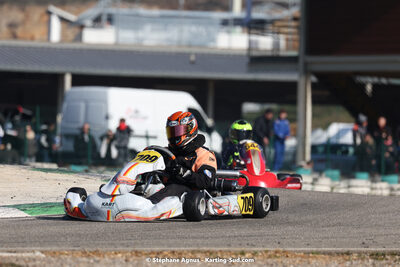 Thomas SUZANNE — 04 & 05/03/2023 : 1ère manche du Championnat du Sud à Alès (photos Stéphane Agnus) 2023 — karting