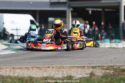 Vincent REBBERT — 04 & 05/03/2023 : 1ère manche du Championnat du Sud à Alès (photos Stéphane Agnus) 2023 — karting
