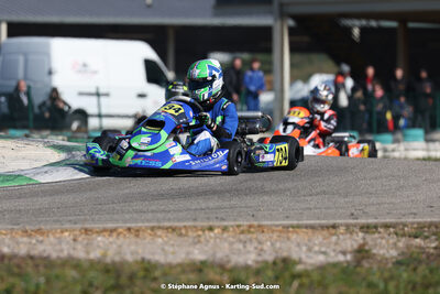 Maxime MOURGUES — 04 & 05/03/2023 : 1ère manche du Championnat du Sud à Alès (photos Stéphane Agnus) 2023 — karting