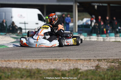 Thomas SUZANNE — 04 & 05/03/2023 : 1ère manche du Championnat du Sud à Alès (photos Stéphane Agnus) 2023 — karting