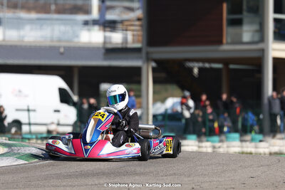 Ghiless JEANNEY — 04 & 05/03/2023 : 1ère manche du Championnat du Sud à Alès (photos Stéphane Agnus) 2023 — karting