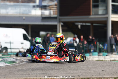 Vincent REBBERT — 04 & 05/03/2023 : 1ère manche du Championnat du Sud à Alès (photos Stéphane Agnus) 2023 — karting