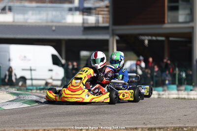 Louka MICHEL — 04 & 05/03/2023 : 1ère manche du Championnat du Sud à Alès (photos Stéphane Agnus) 2023 — karting